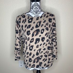 Old Navy Cheetah Print Sweater